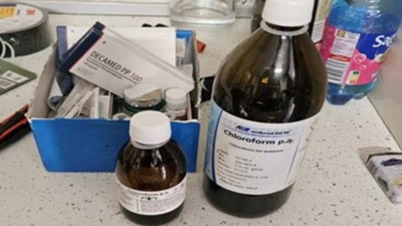 kyselina, chloroform