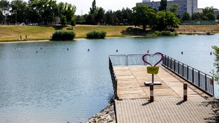 Kuchajda Bratislava voda kúpanie teplo leto