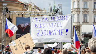 Praha protest verejnoprávne médiá