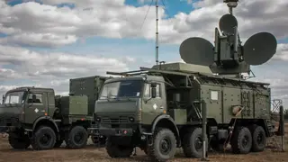 Rusko vojenské vozidlo satelit