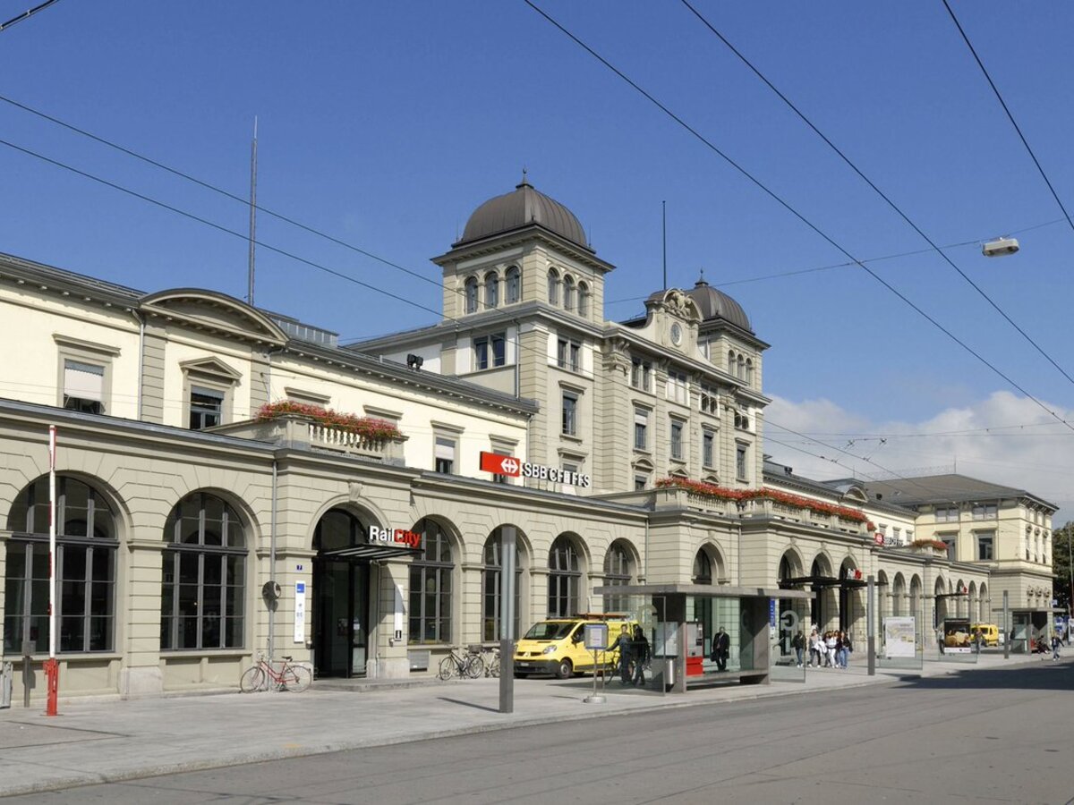 vlaková stanica Švajčiarsko Winterthur