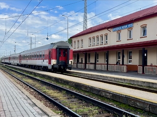 železnica vlak Spišská Nová Ves