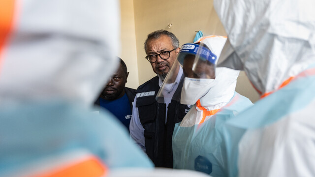 Tedros Adhanom Ghebreyesus z WHO ebola kongo