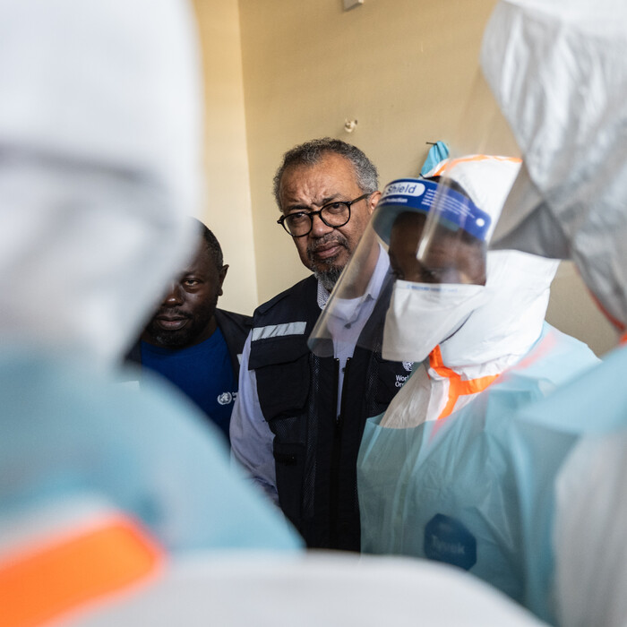 Tedros Adhanom Ghebreyesus z WHO ebola kongo