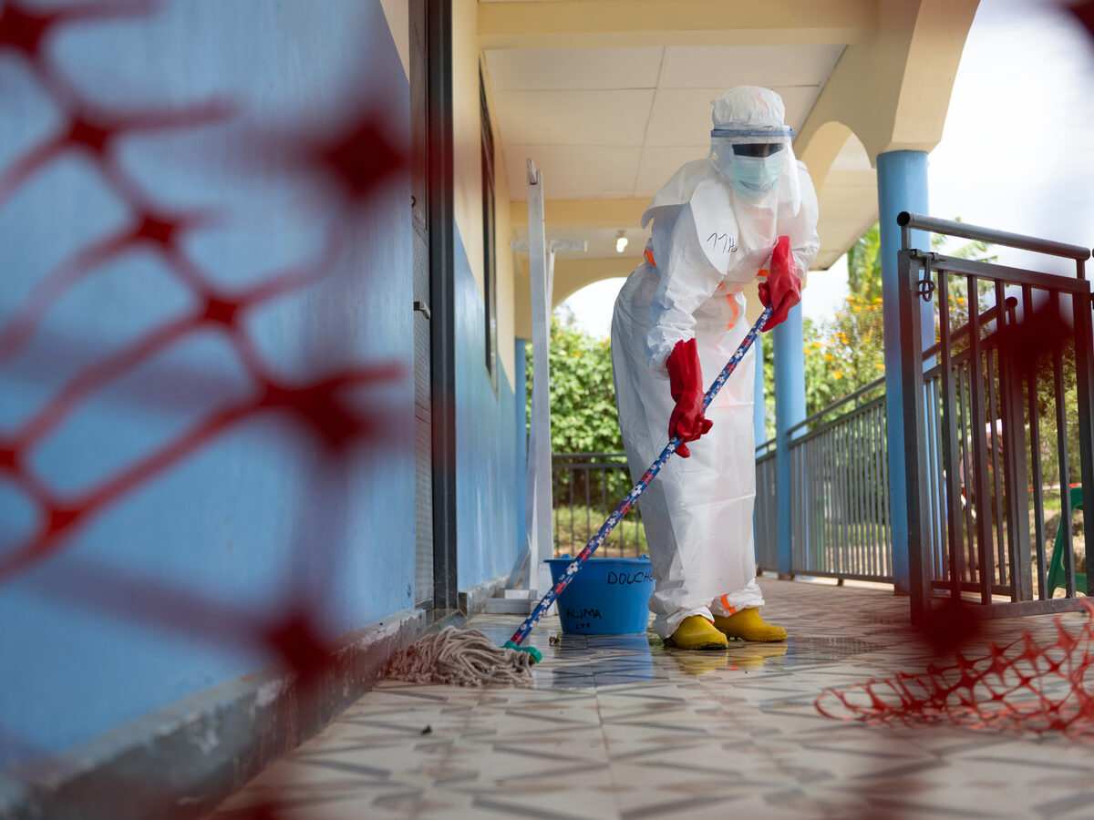 Kongo ebola zdravotník