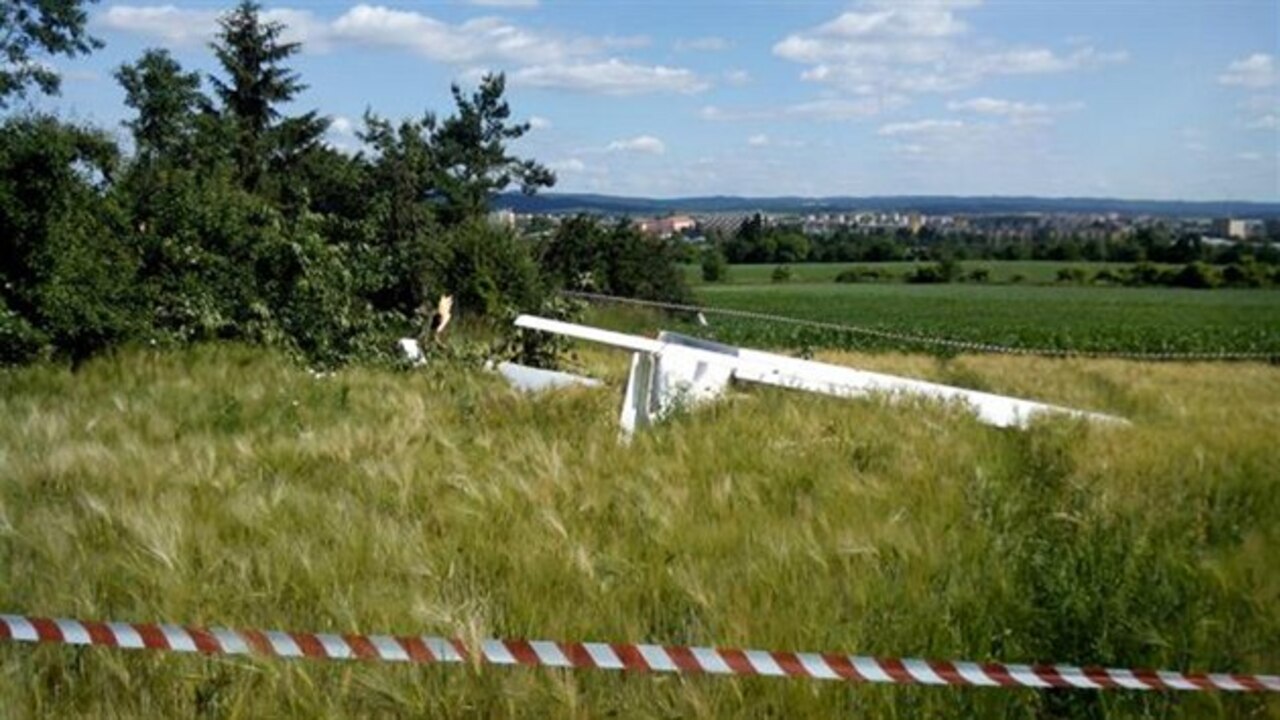lietadlo nehoda Praha