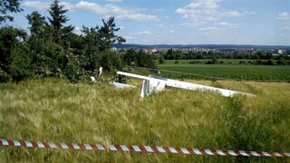 lietadlo nehoda Praha