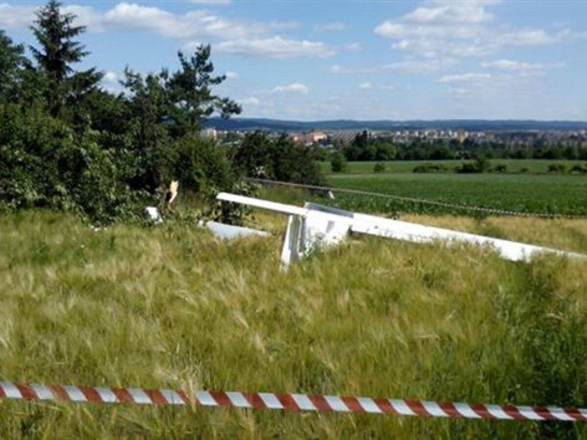lietadlo nehoda Praha
