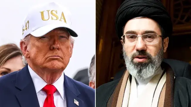 Trump Modžtaba Chameneí