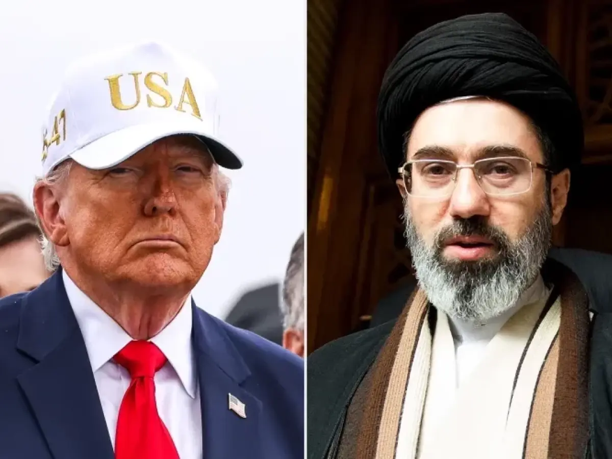 Trump Modžtaba Chameneí