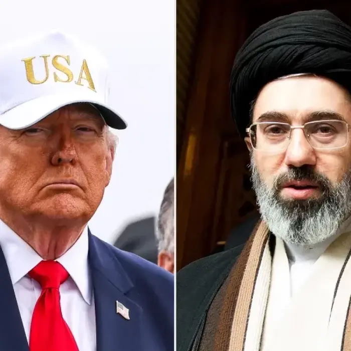 Trump Modžtaba Chameneí