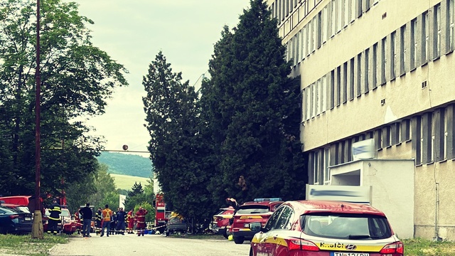 požiar myjava