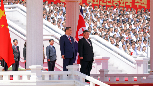 Severná kórea Kim Jong Un, Xi Jinping