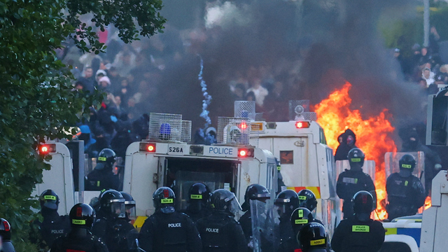 belfast nepokoje