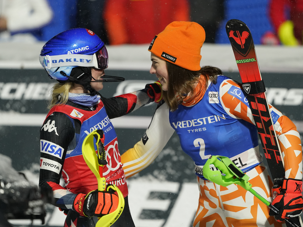 Mikaela Shiffrinová, petra vlhová