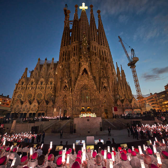 Sagrada Familia pápež požehnanie