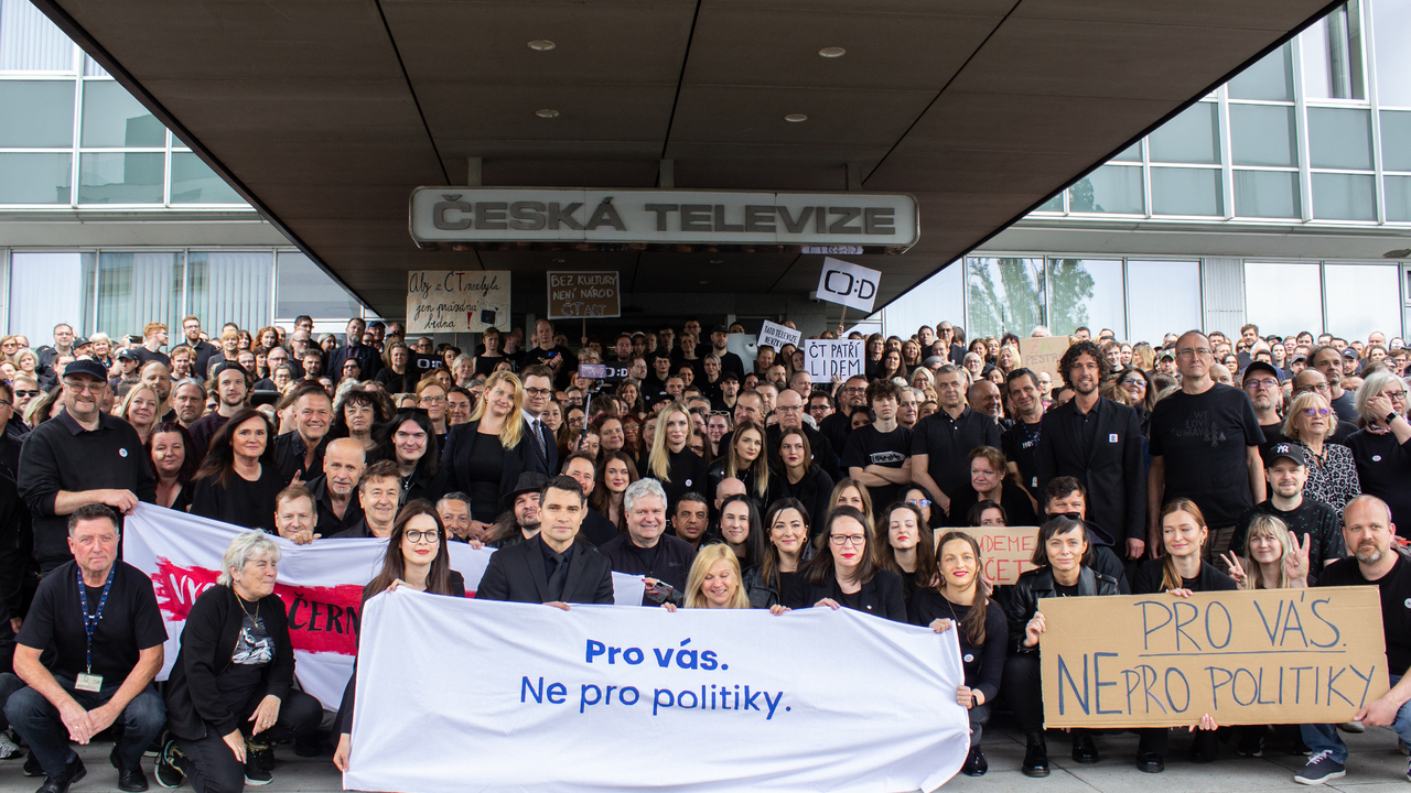 ČT protest