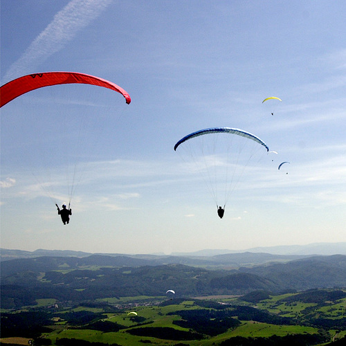 paragliding