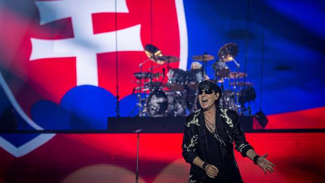 Scorpions na Slovensku.