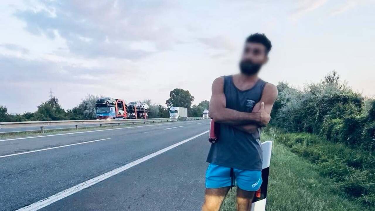 chodec diaľnica