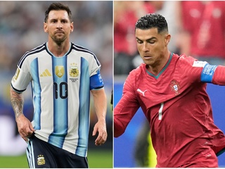 messi, ronaldo