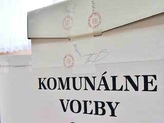 komunálne voľby urna 