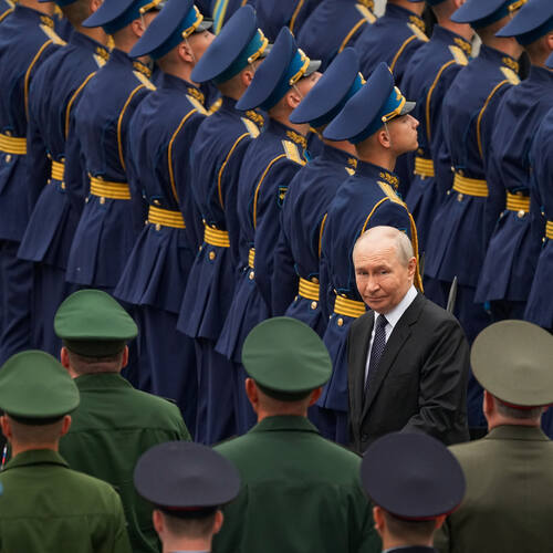 vladimir putin oslavy konca 2. svetovej vojny