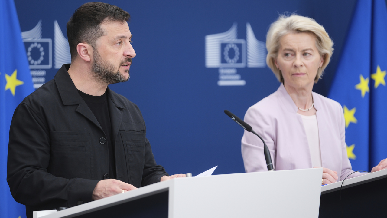 Europa EU Ukrajina zelenskyj von der leyen