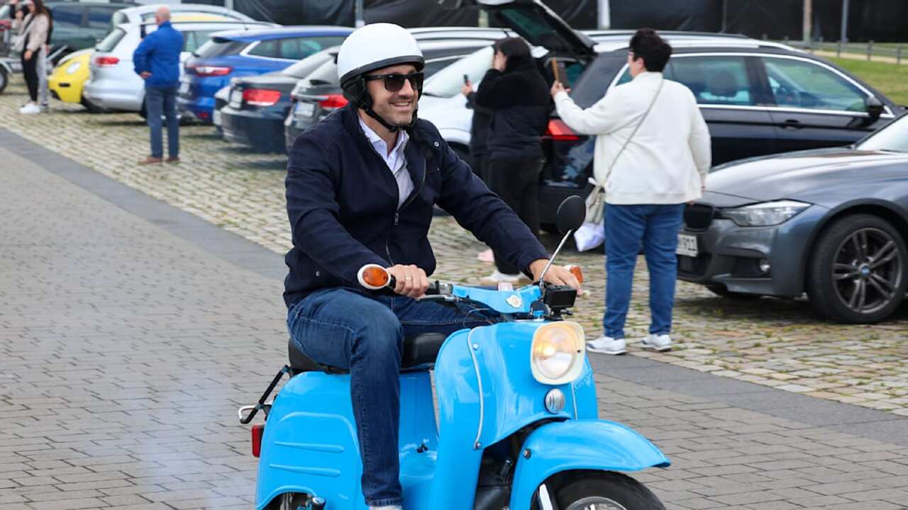 AfD Ulrich Siegmund moped Schwalbe Simson
