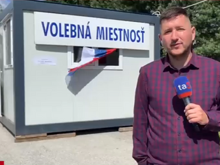 volebná miestnosť, martin