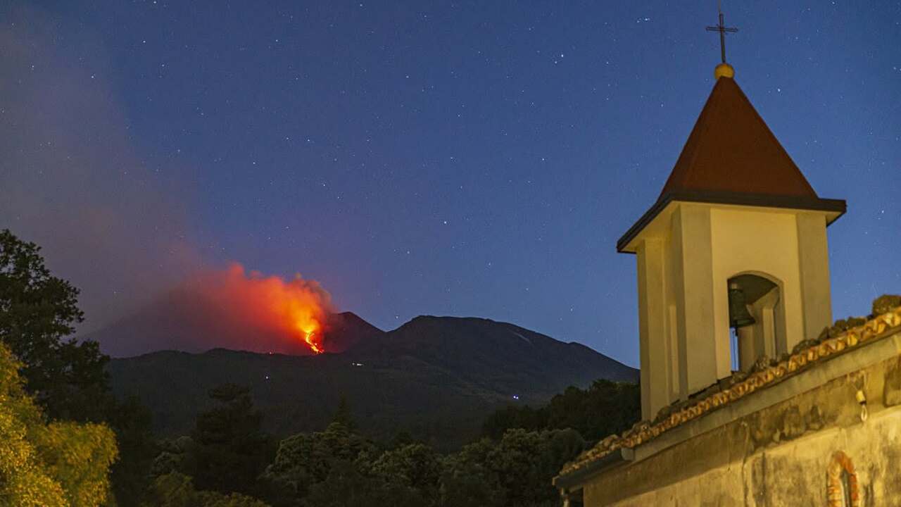 sopka etna