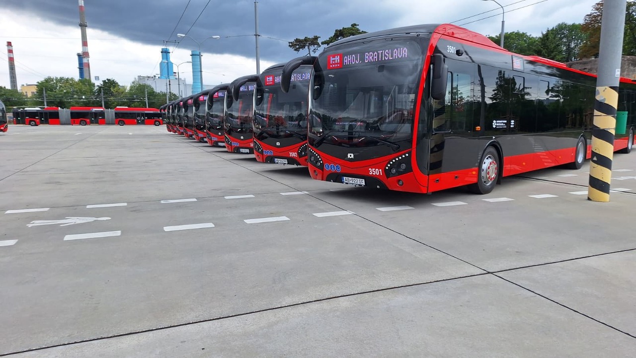 autobus autobusy Bratislava