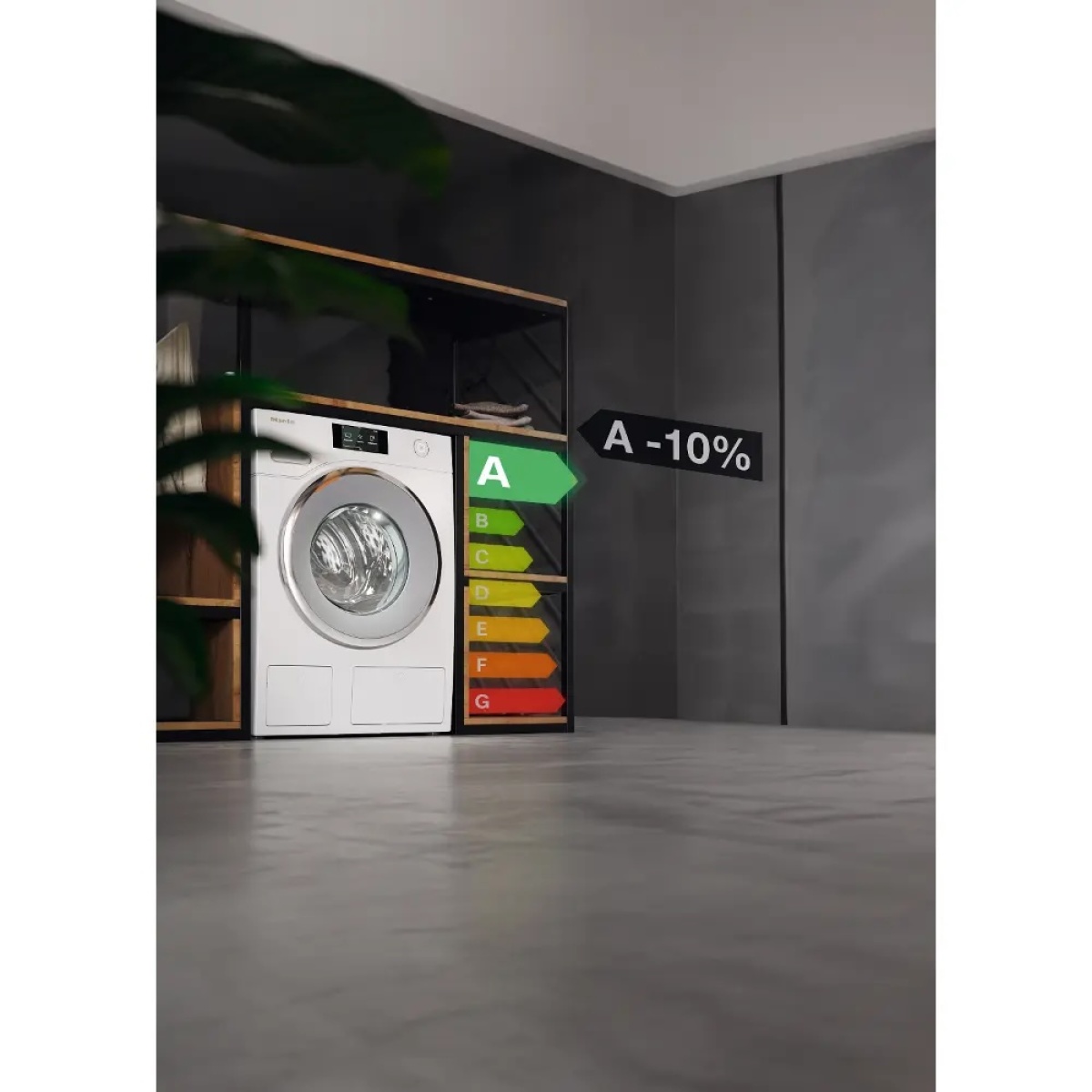 Energeticky úsporná práčka Miele.