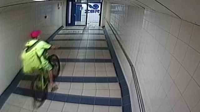 železnica cyklista