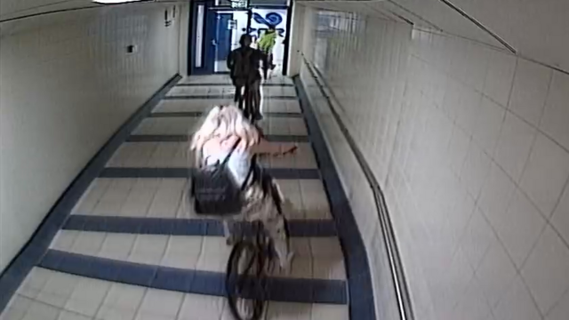železnica cyklisti