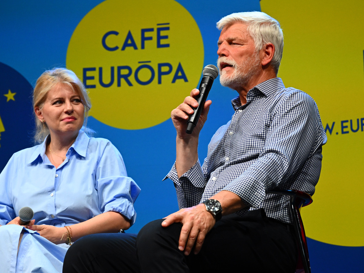 20260711_TN_Festival_Pohoda český prezident Petr Pavel a bývalá prezidentka SR Zuzana Čaputová