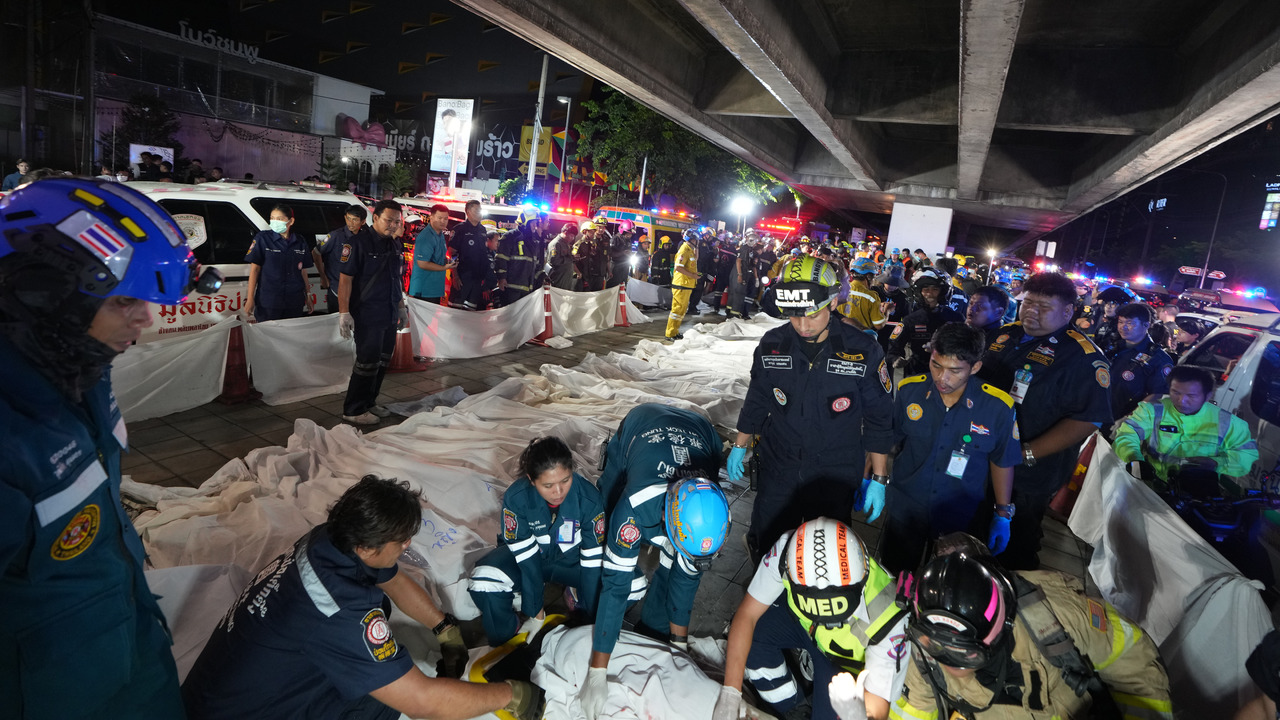 Thajsko bangkok požiar