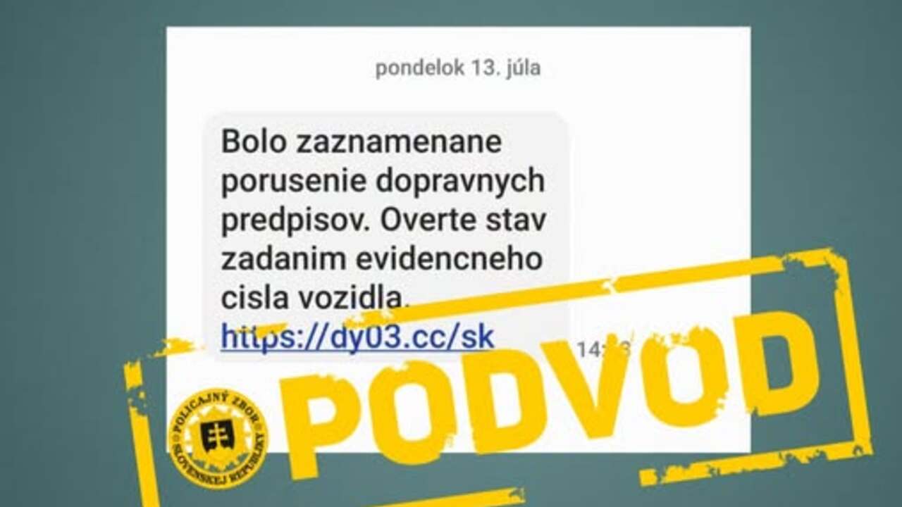 podvod SMS