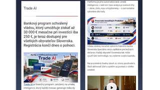 Podvodníci zneužívajú meno ministerstva financií aj NBS. Lákajú ľudí na výhodné investovanie
