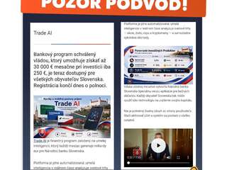 podvod ministerstvo financií