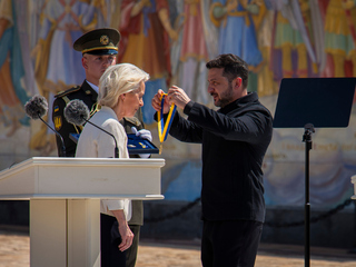 Von der Leyenová, Zelenskyj