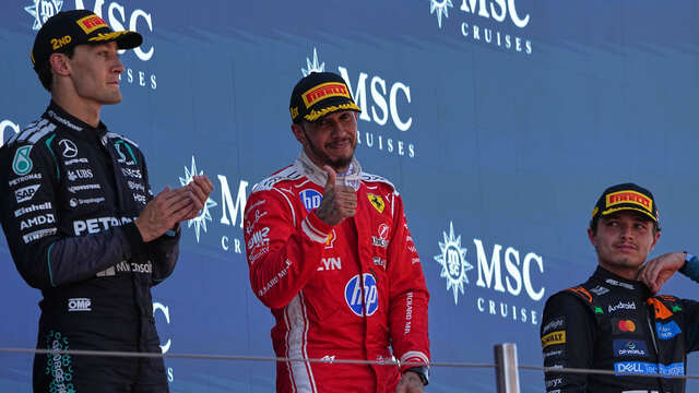 George Russell, Lewis Hamilton