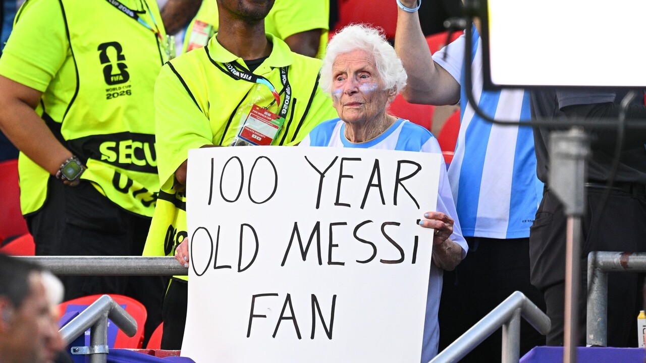 Messi fanúšička