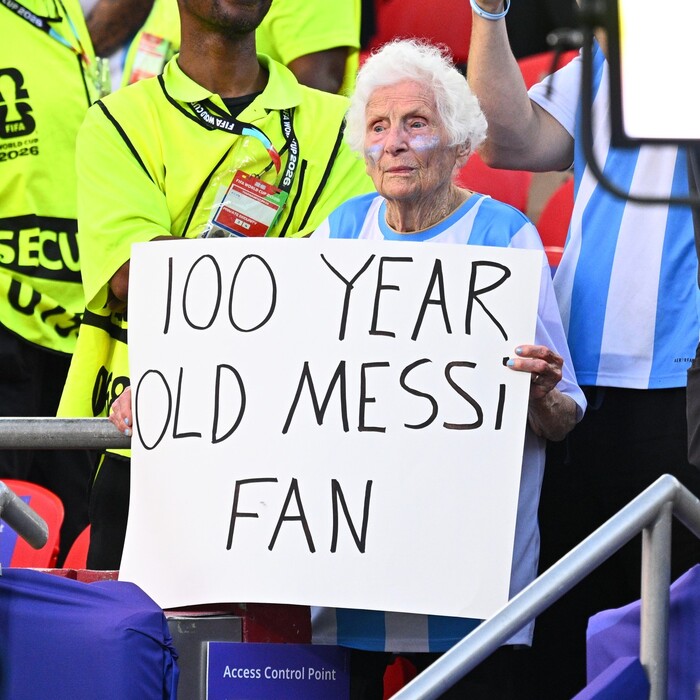 Messi fanúšička