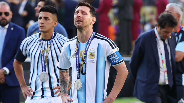 Lionel Messi prehra