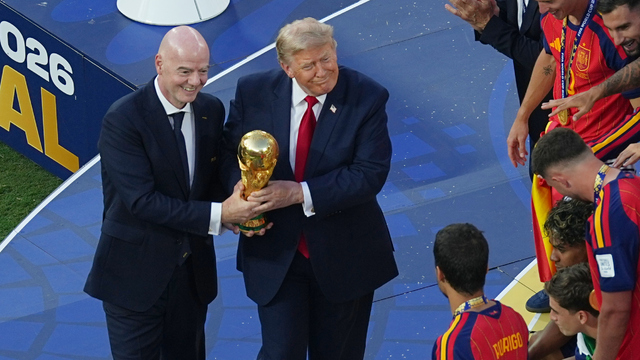 Gianni Infantino, Donald Trump