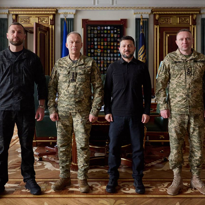 Chmara Syrskyj Zelenskyj Drapatyj