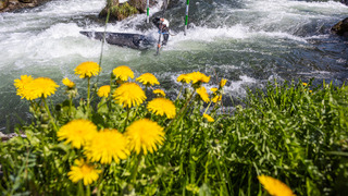 vodný slalom
