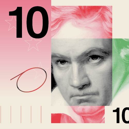 návrh eurobankoviek