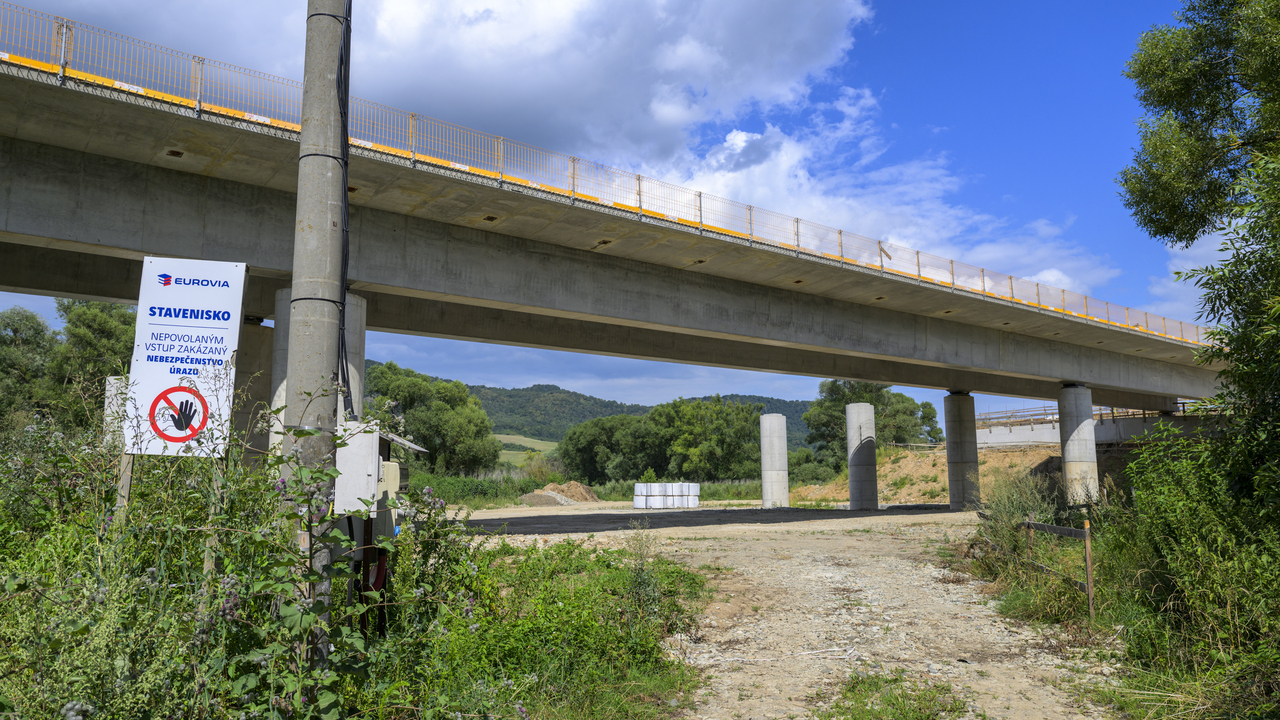 severný obchvat Prešov stavebné práce cesta doprava